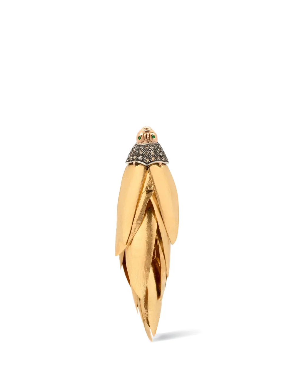 Bibi van der Velden Scarab earring - Gold