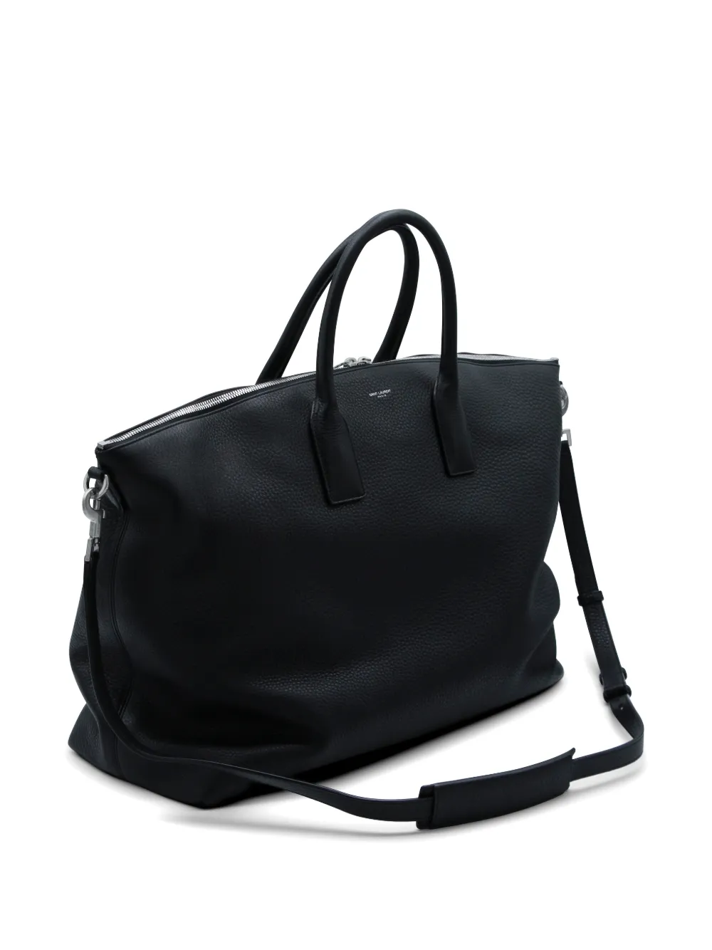  Saint Laurent Leather Shoulder Bag - Black 