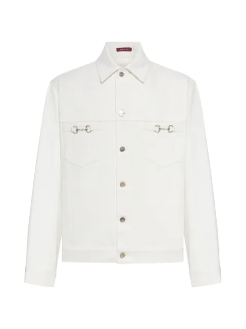 Gucci horsebit-detail denim jacket