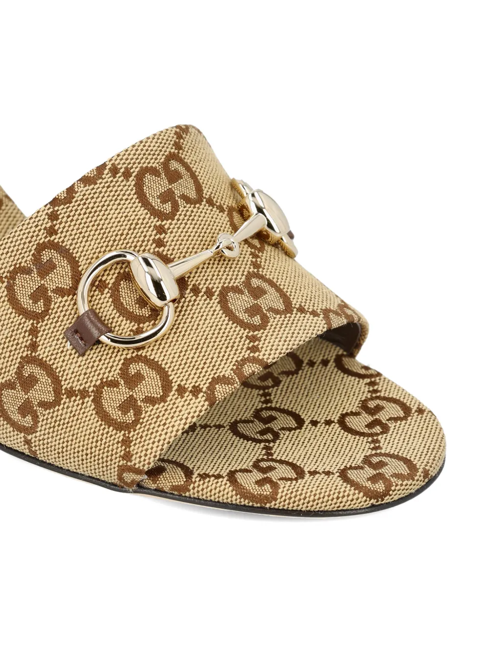 Gucci Horsebit-detail sandals Beige