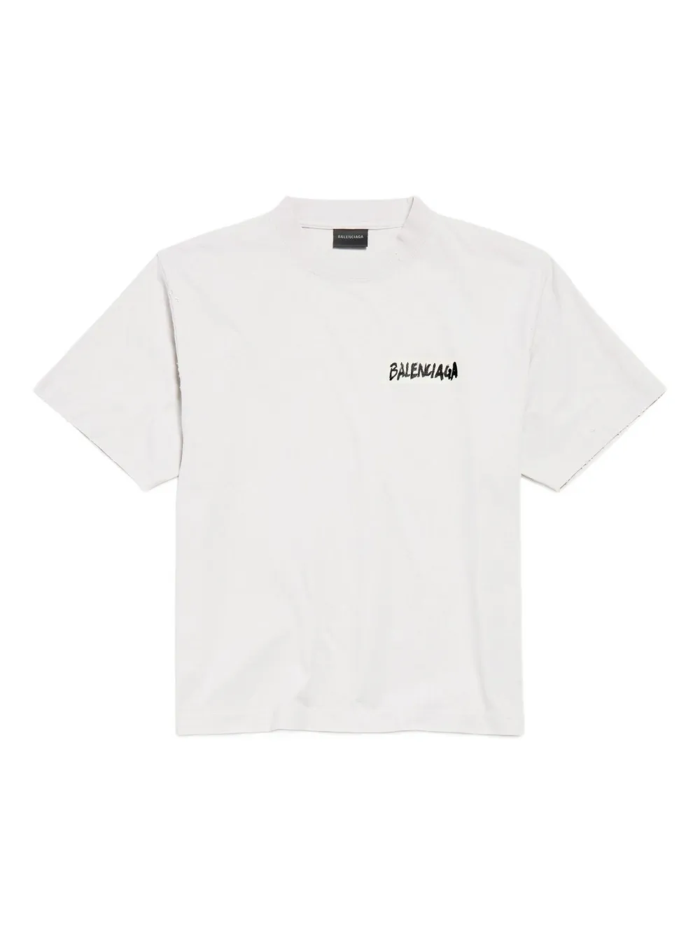 Balenciaga Masking Tape cotton t-shirt - Bianco