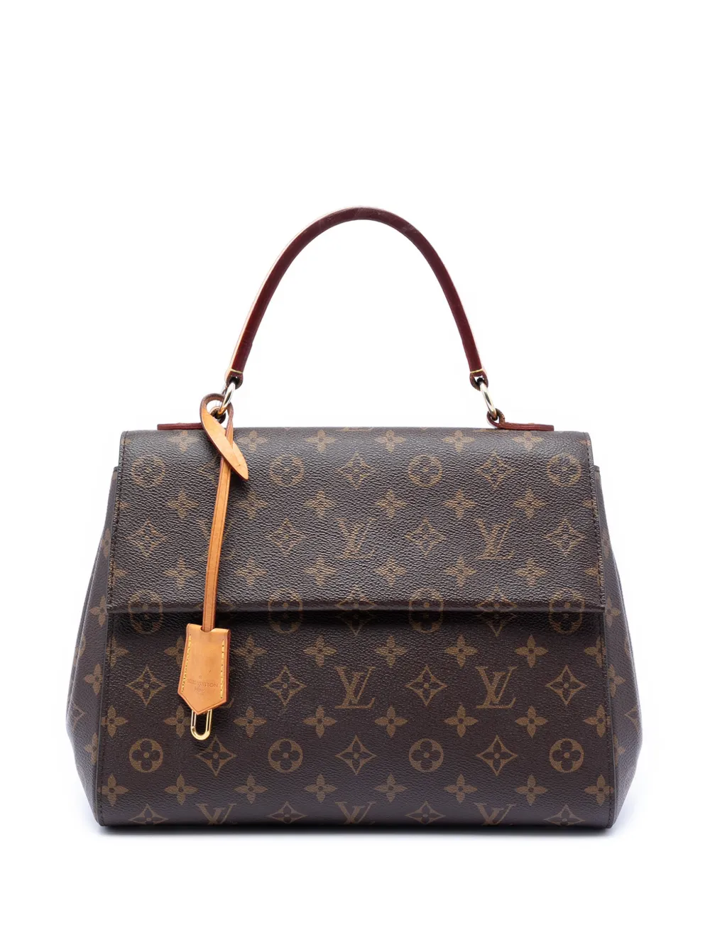 Louis Vuitton Pre-Owned 2017 Monogram Cluny MM satchel - Braun