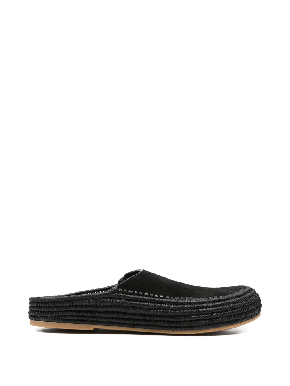 Paloma Barceló suede mules Zwart