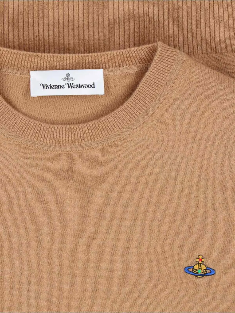 Vivienne Westwood Alex trui met logo Bruin