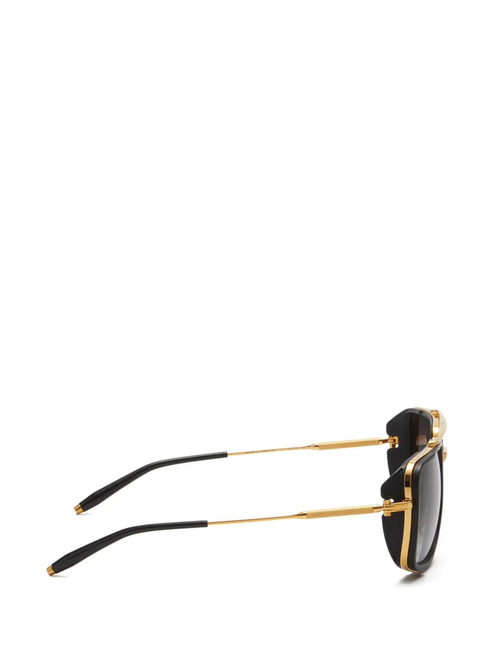  Akoni Square Frame Sunglasses - Black 