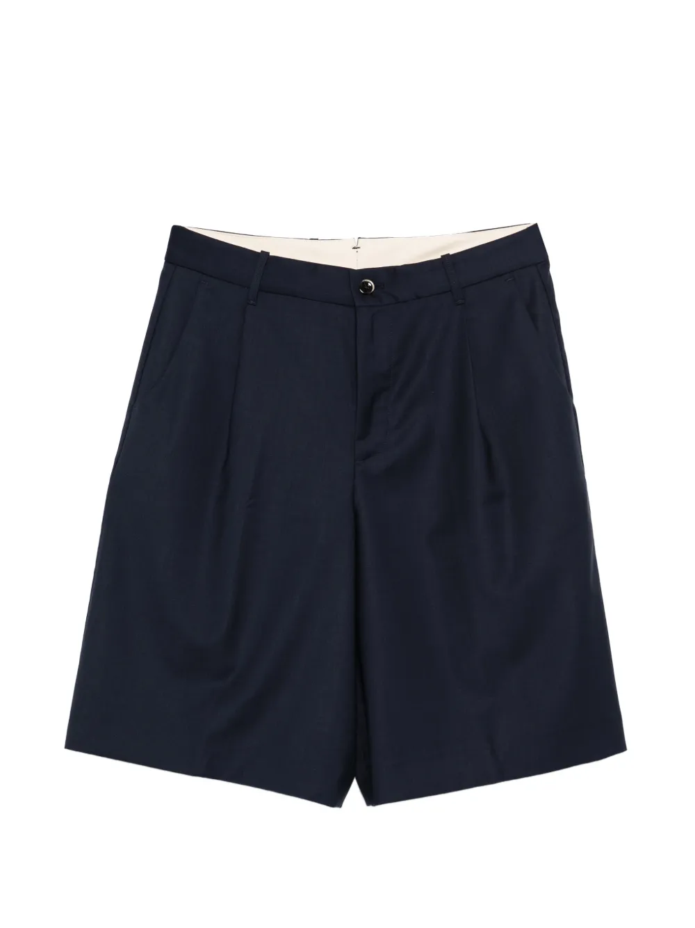 Nine In The Morning Odell pleated shorts - Blu