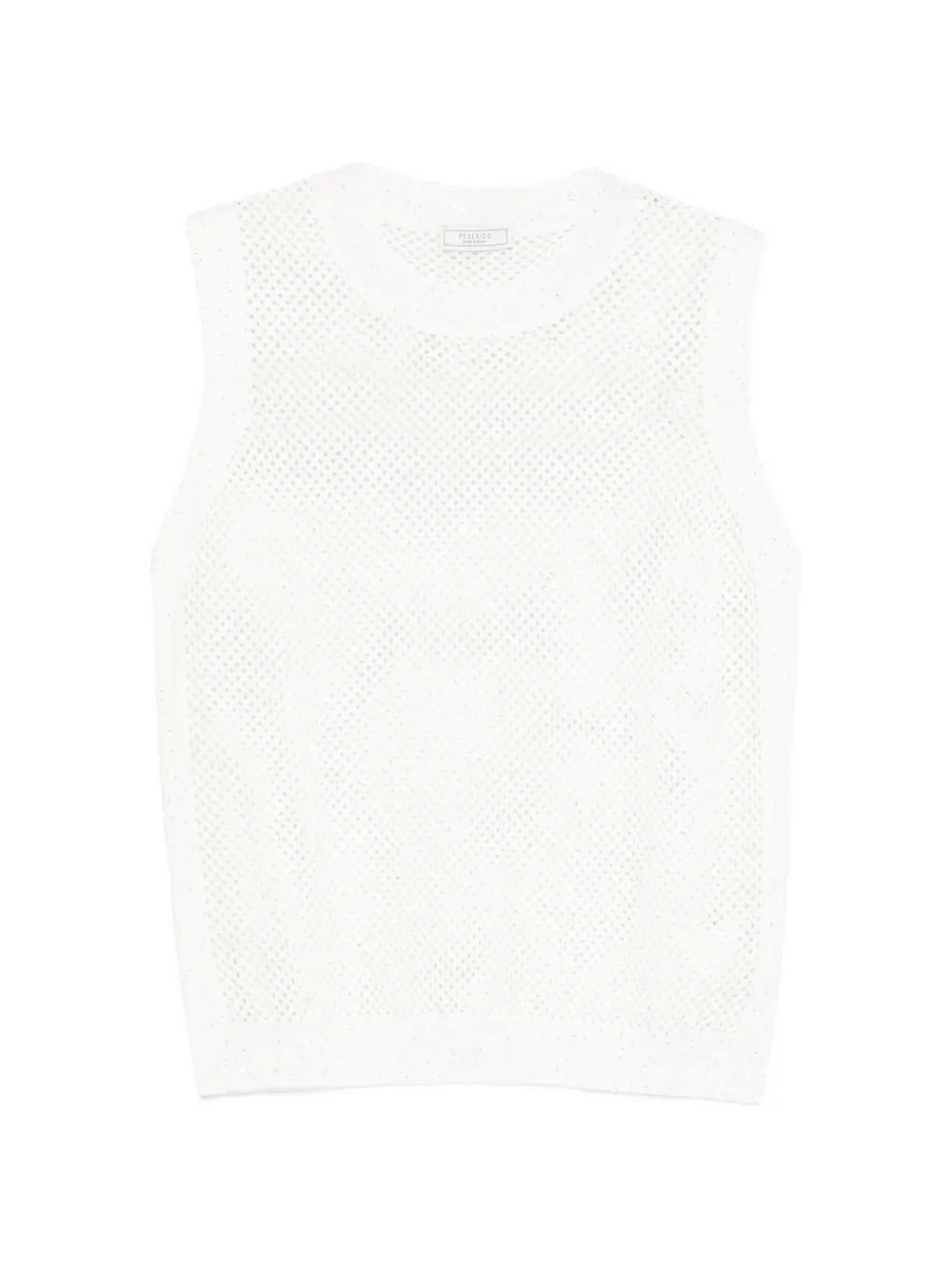 Peserico knitted vest - Bianco