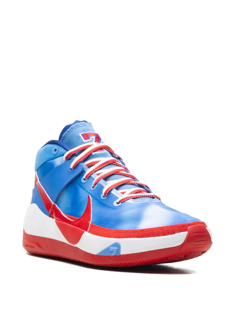 Nike KD 13 New Jersey Nets Hardwood Classics lace-up sneakers Blauw