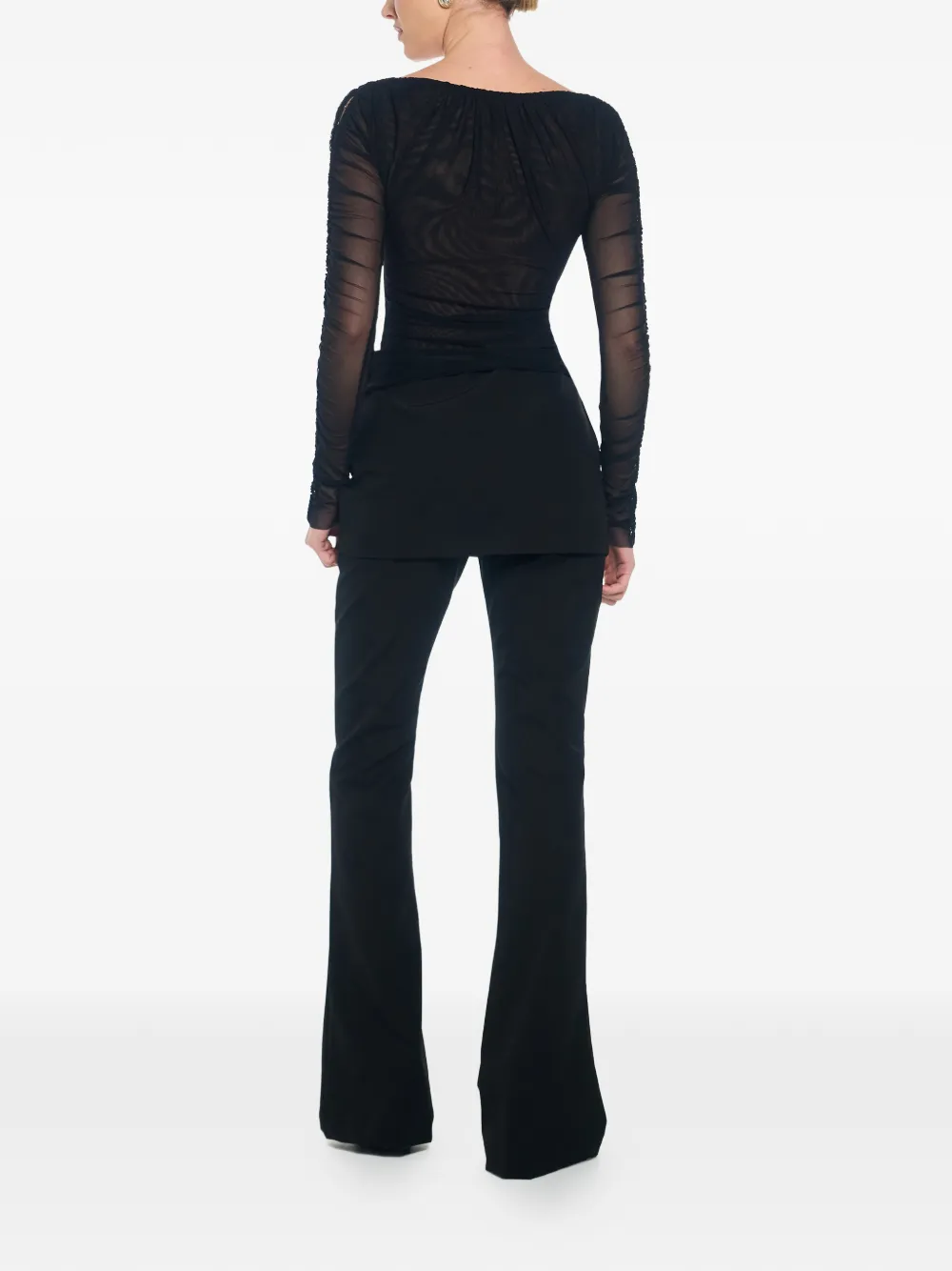  Axel 113 Eve Long Sleeve Top - Black 