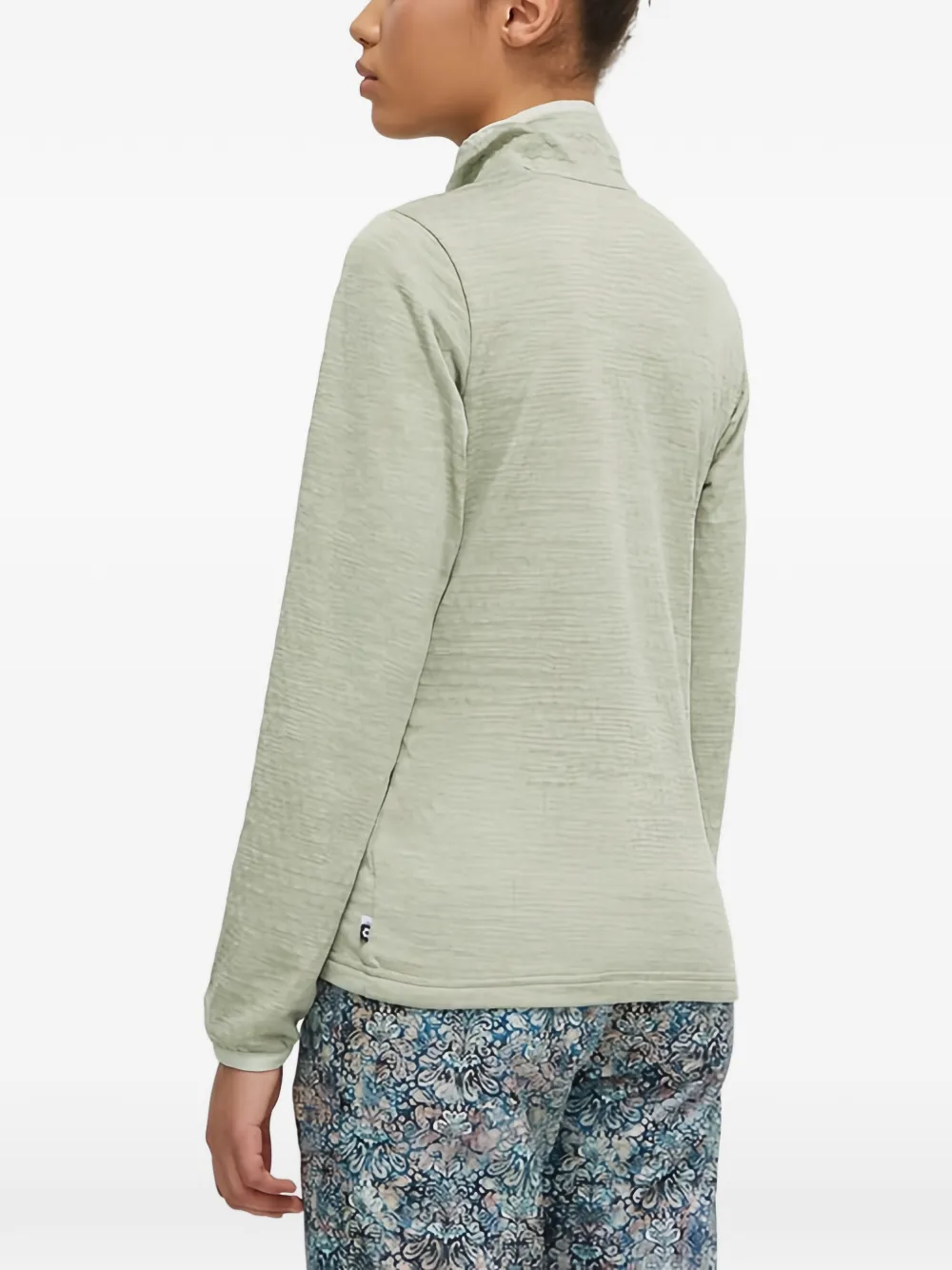  Picture Top Con Cremallera - Verde 