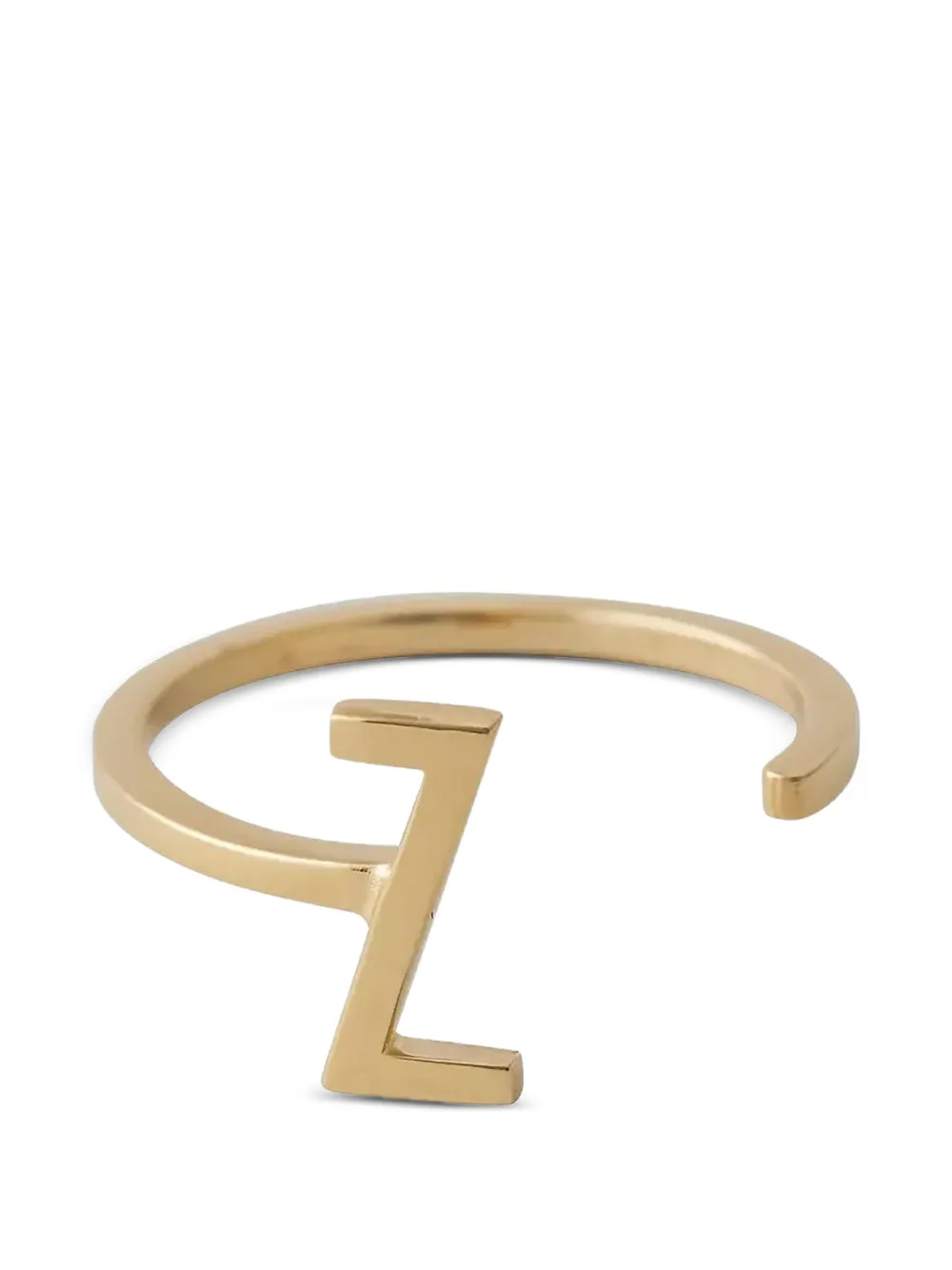 Design letters Anello a fascia - Oro