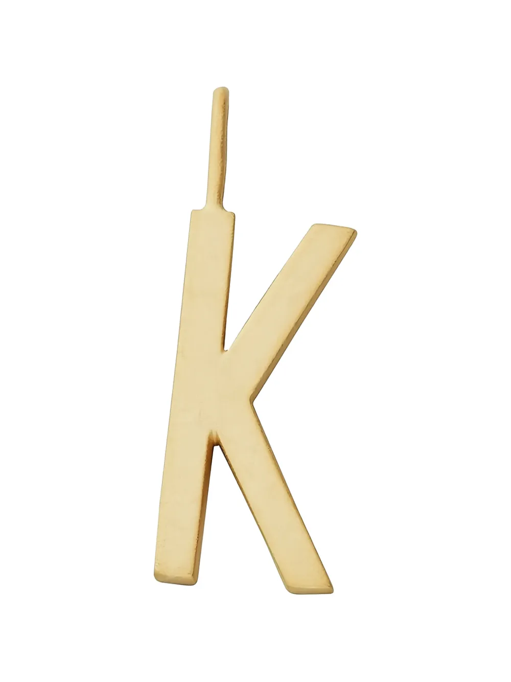 Design letters Collana con pendente K - Oro
