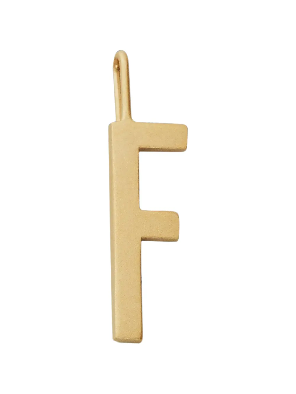 Design letters Collana con pendente F - Oro