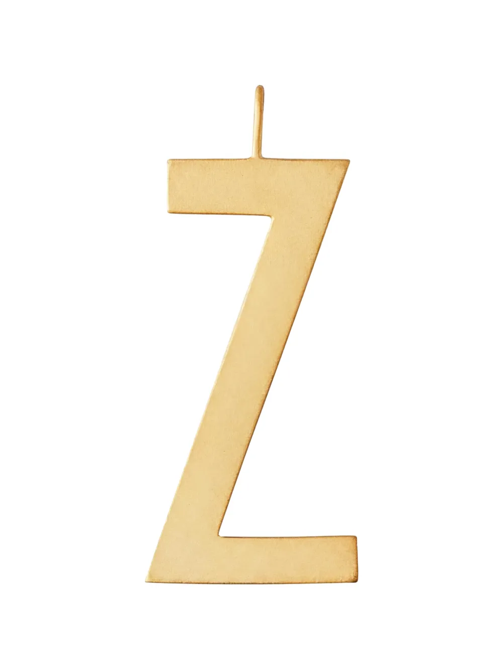 Design letters Z-Anhänger - Gold