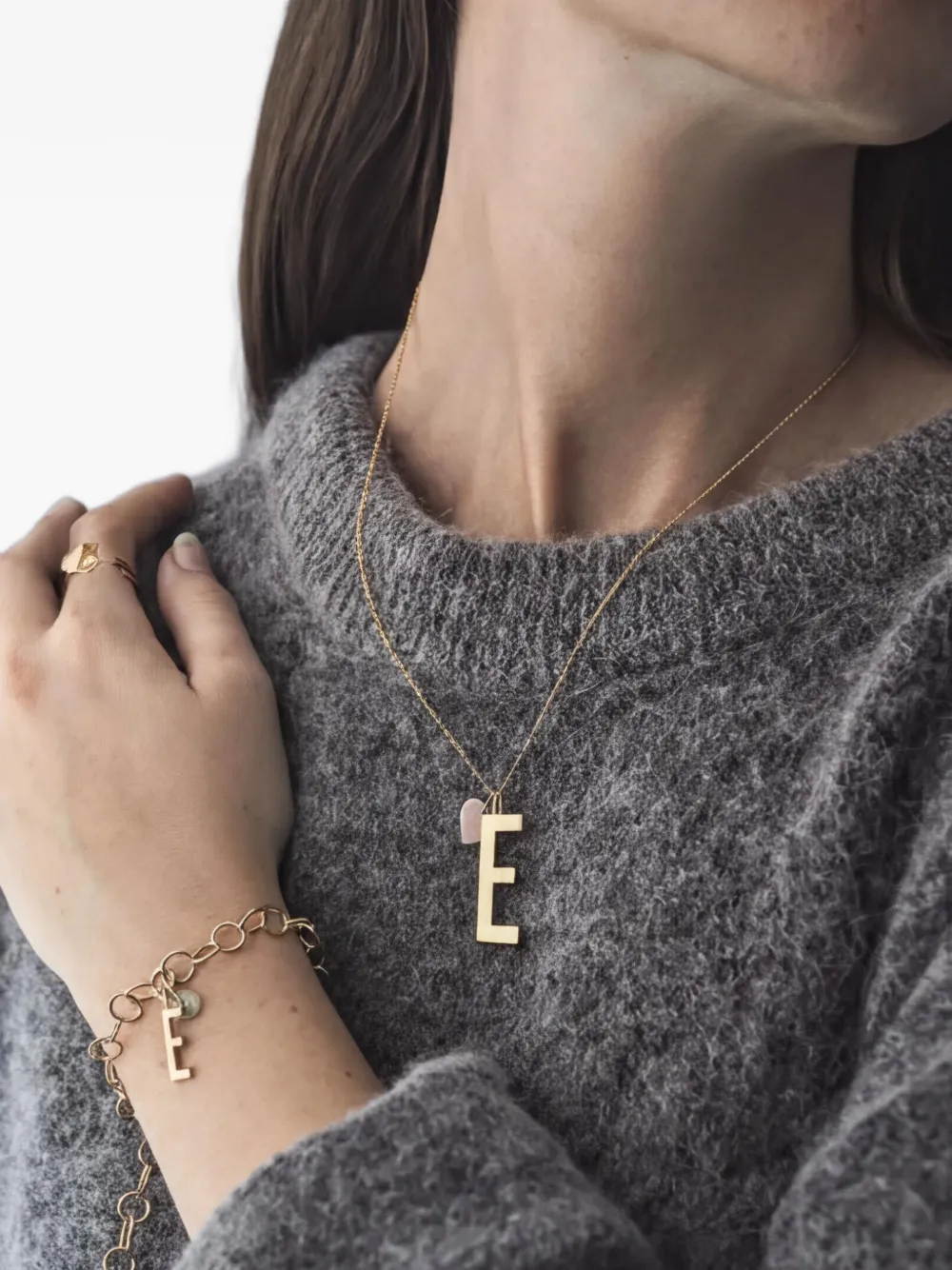 Design letters Pendente con lettera Z - Oro
