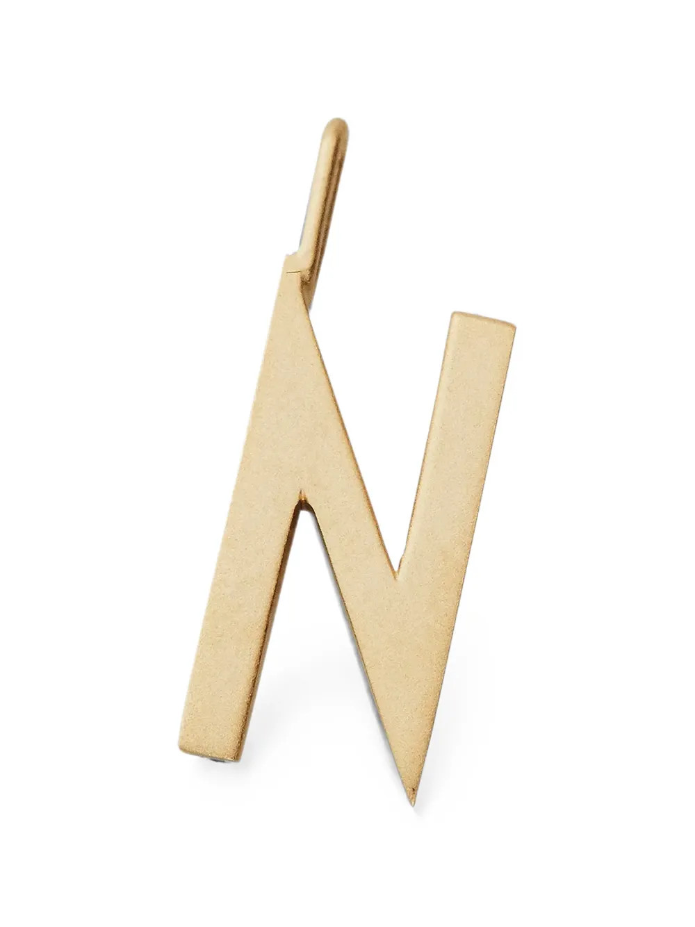 Design letters Collana con pendente N - Oro