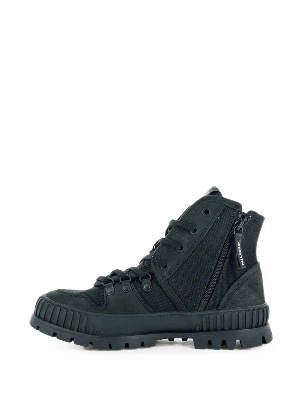 Palladium Pallashock lace-up ridged-sole boots Zwart
