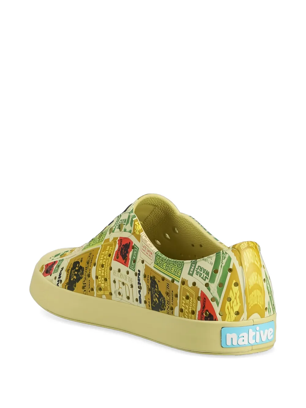 Native x Star Wars Jefferson sneakers met grafische print Geel