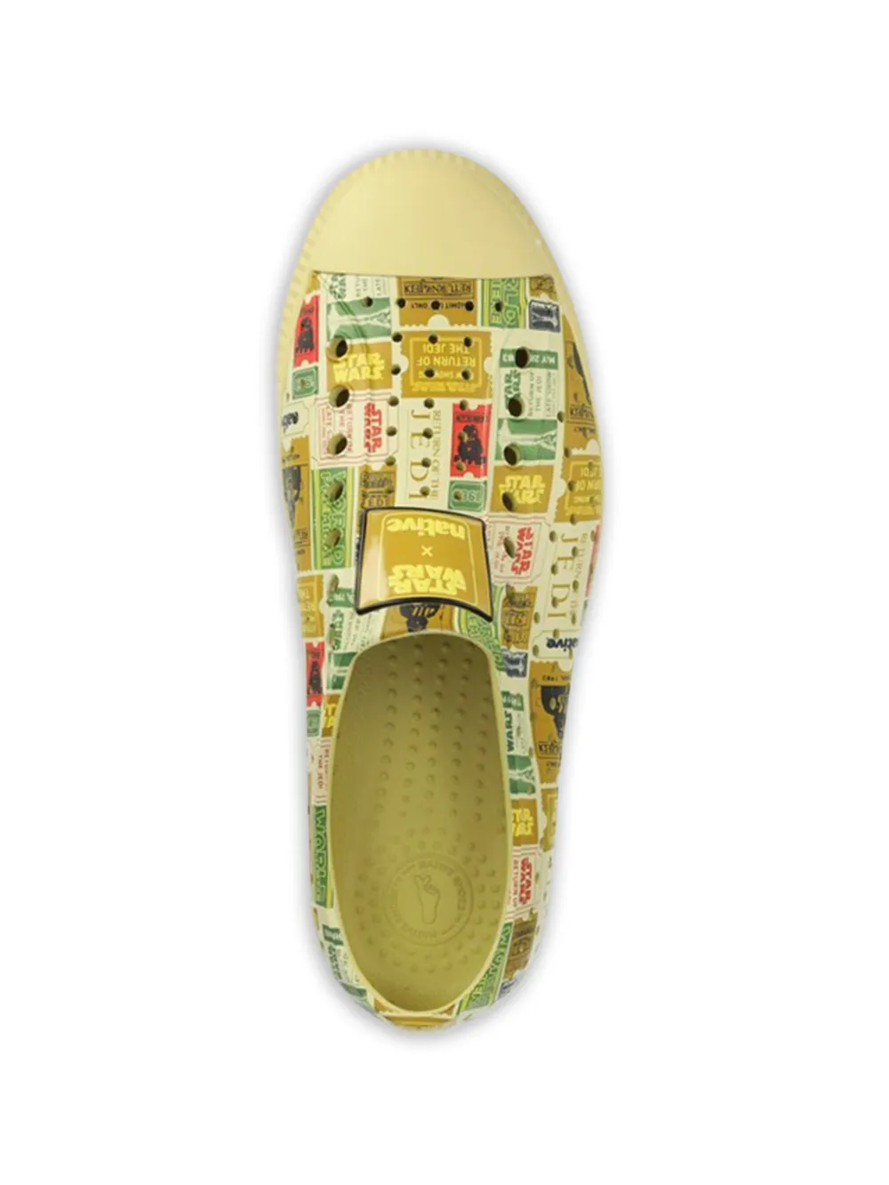 Native x Star Wars Jefferson sneakers met grafische print Geel