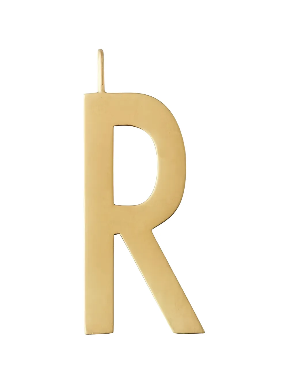 Design letters letter-pendant necklace - Oro