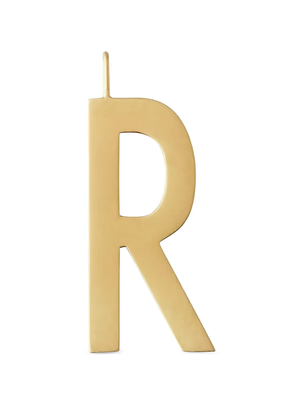 Design letters letter-pendant necklace - Oro