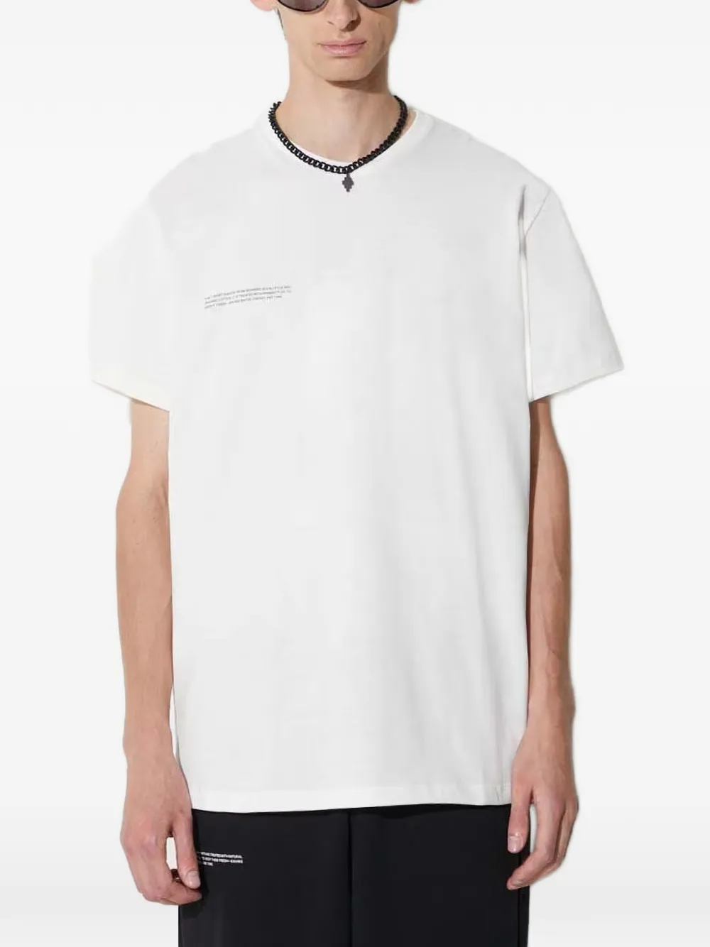 Pangaia logo-print T-shirt