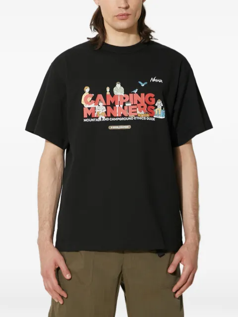 NANGA Camping Manners T-shirt