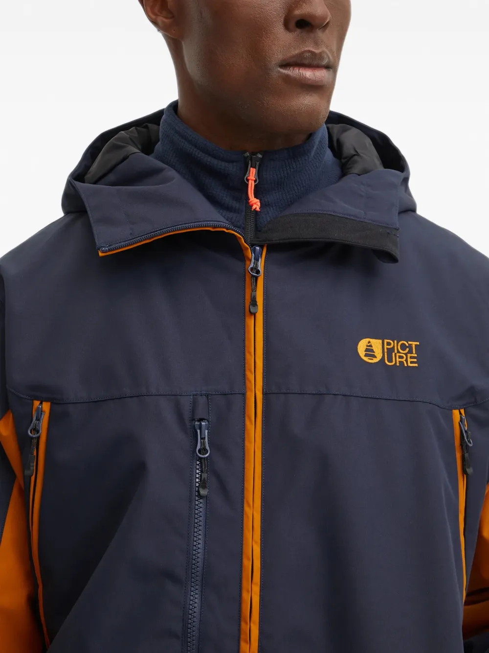 PICTURE Ski-jack met capuchon Blauw