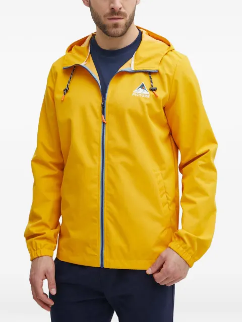 PICTURE logo-print hooded jacket