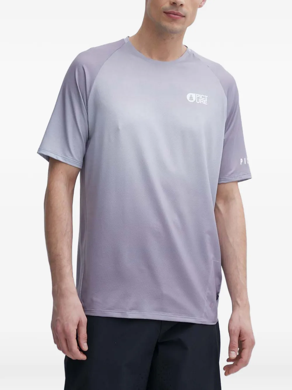 PICTURE Osborn gradient-effect raglan-sleeve T-shirt