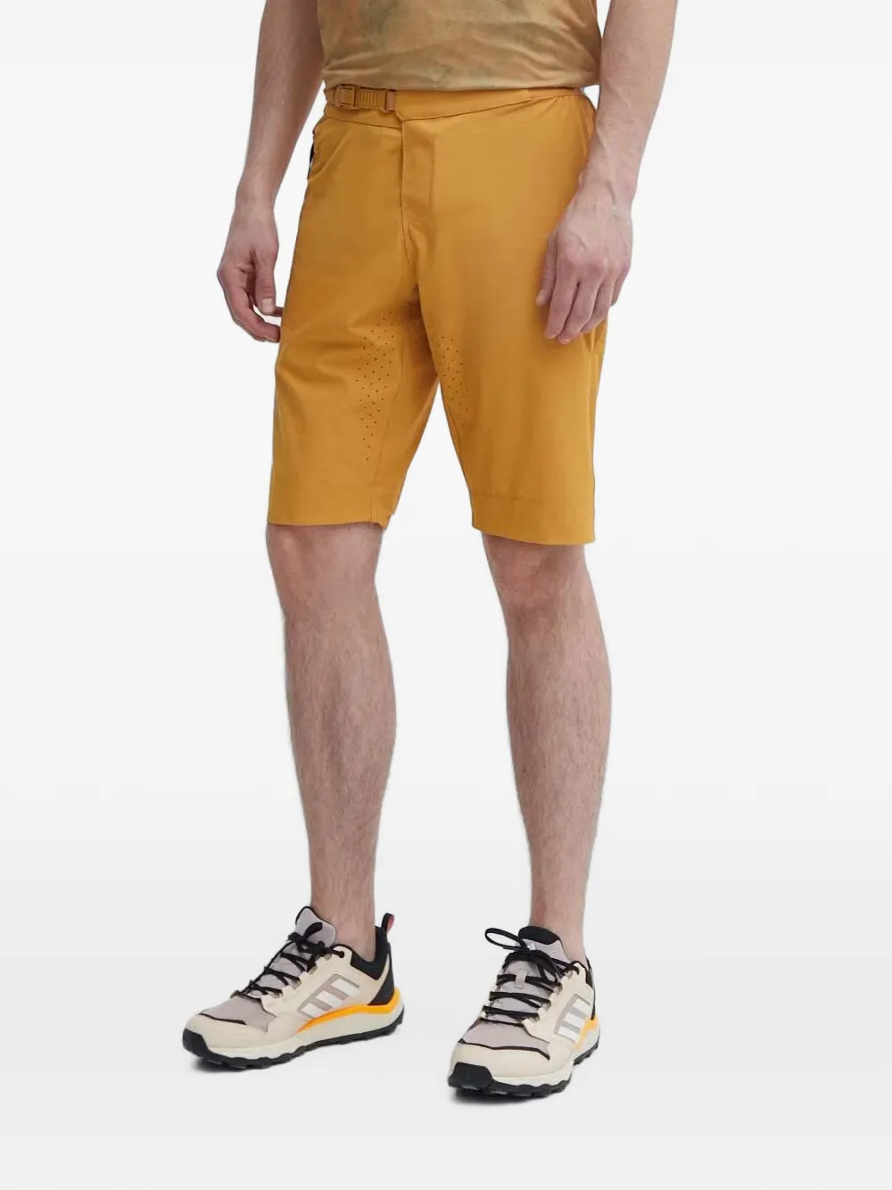 PICTURE Vellir Shorts mit Gürtel - Gelb