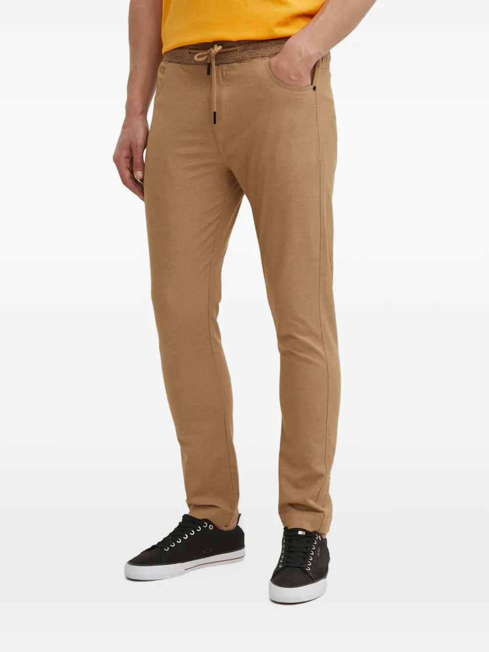 PICTURE Crusy drawstring-waist slim-fit trousers - Toni neutri