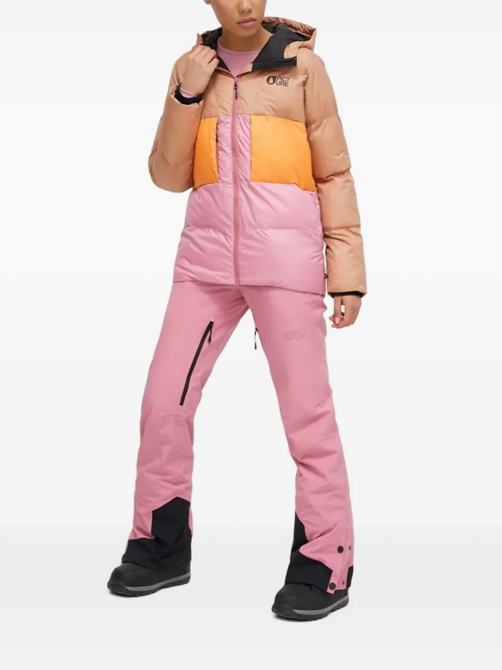 PICTURE Skarary colourblock hooded jacket