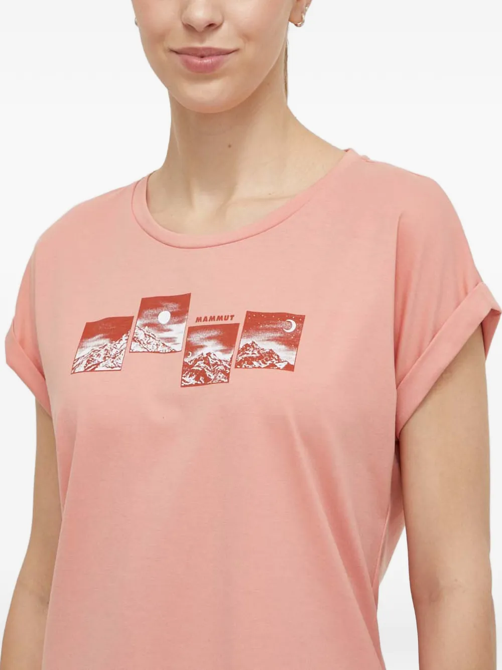 Mammut Mountain T-shirt Roze