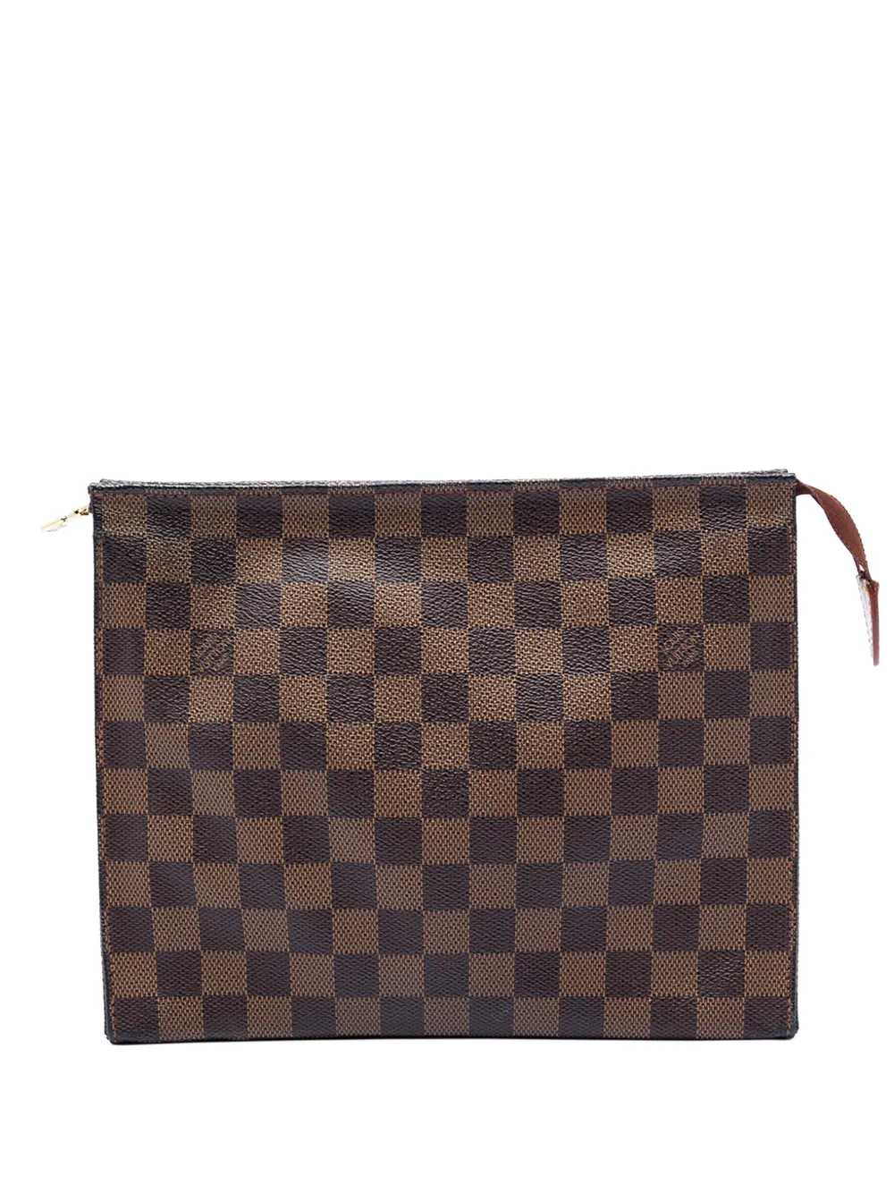 Louis Vuitton Pre-Owned 1990-2010 Damier Ebene Toiletry Pouch 26 clutch bag - Marrone