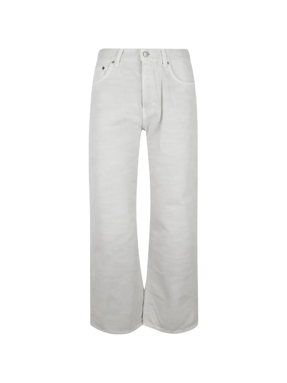 Haikure logo-patch jeans - Grigio