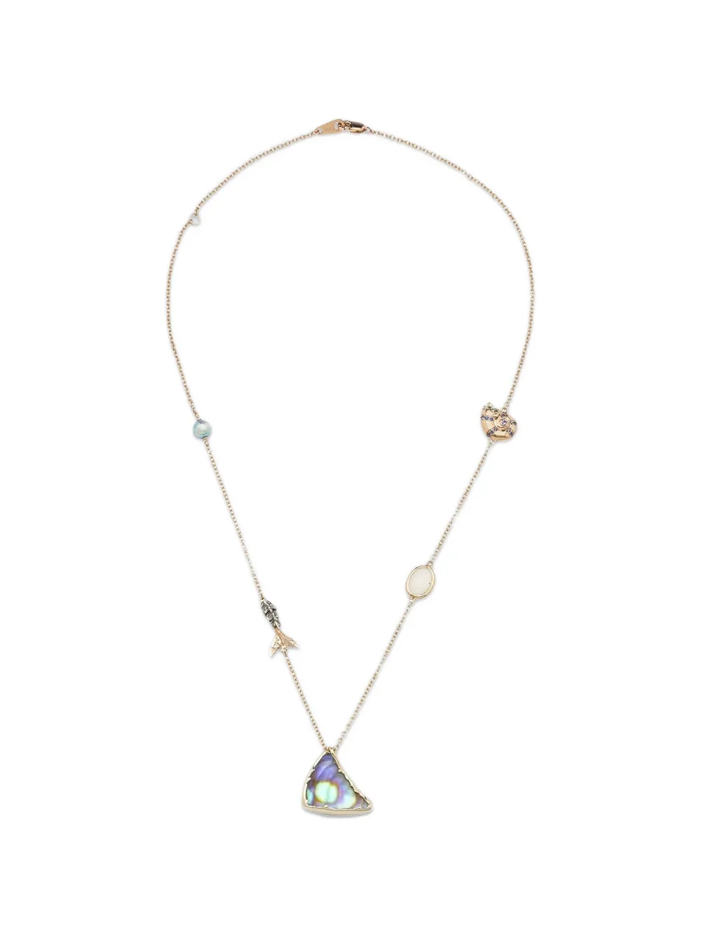 Bibi van der Velden Fin component necklace - Gold