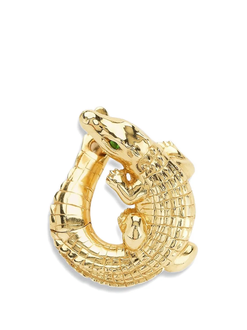 Bibi van der Velden Alligator twist earring - Gold