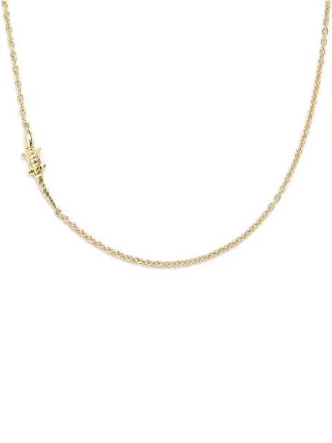 Bibi van der Velden Alligator chain necklace