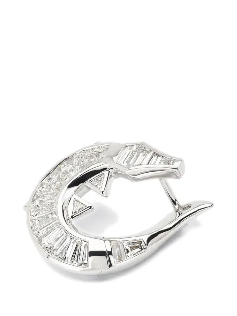 Bibi van der Velden Diamond Alligator earring