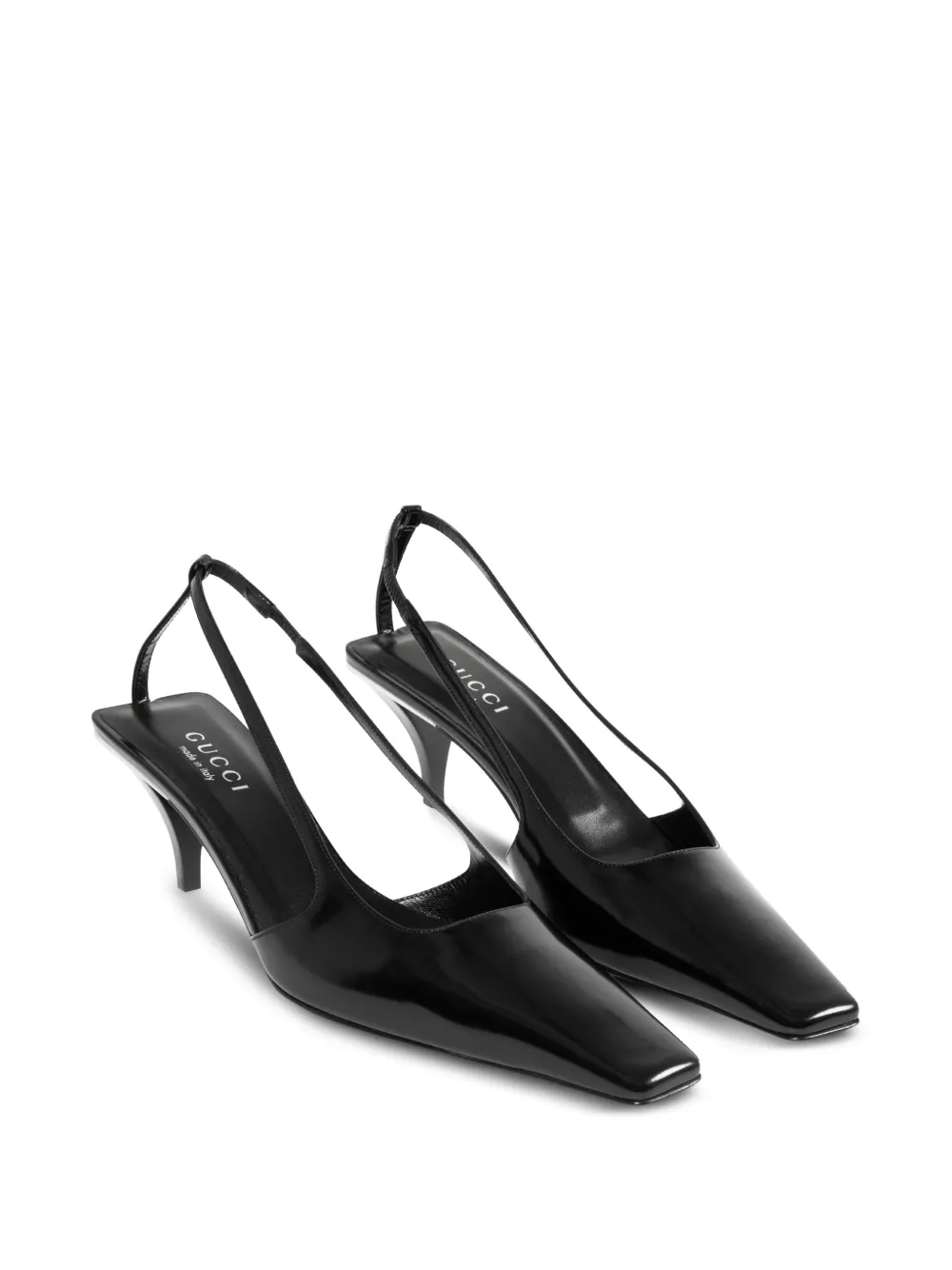 Gucci slingback pumps Zwart