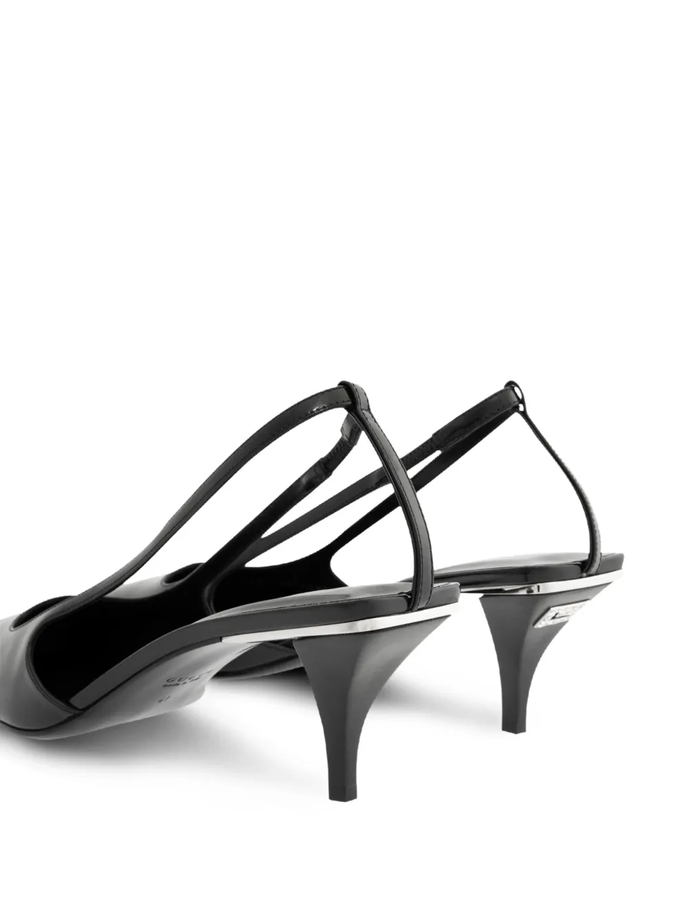 Gucci slingback pumps Zwart