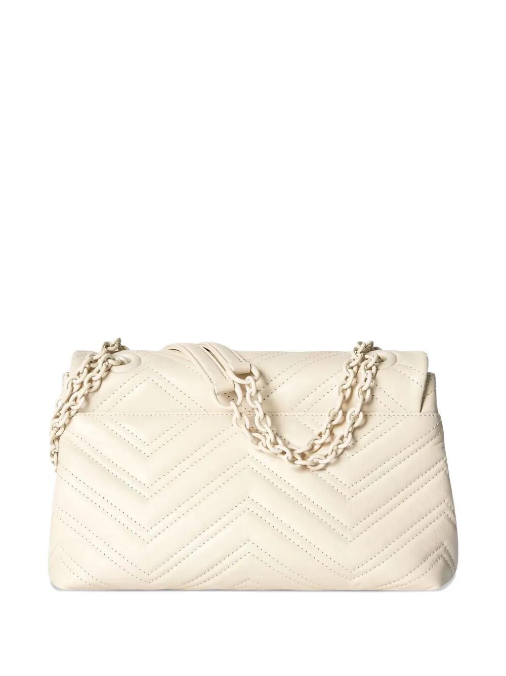  Gucci Small Logo-plaque Cross Body Bag - Neutrals 