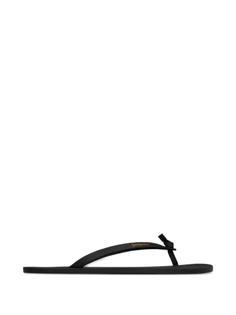 Saint Laurent thong strap flip-flops