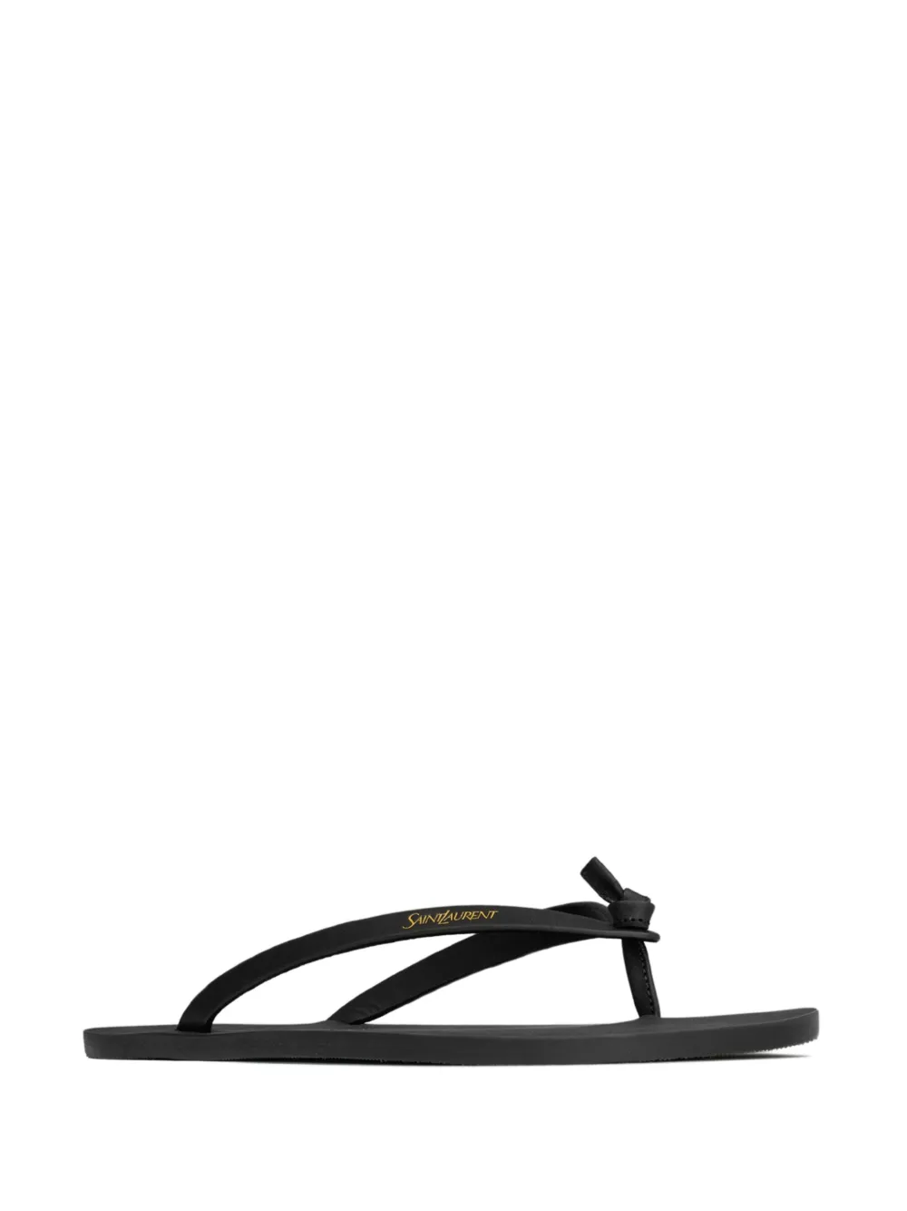  Saint Laurent Thong Strap Flip-flops - Black 