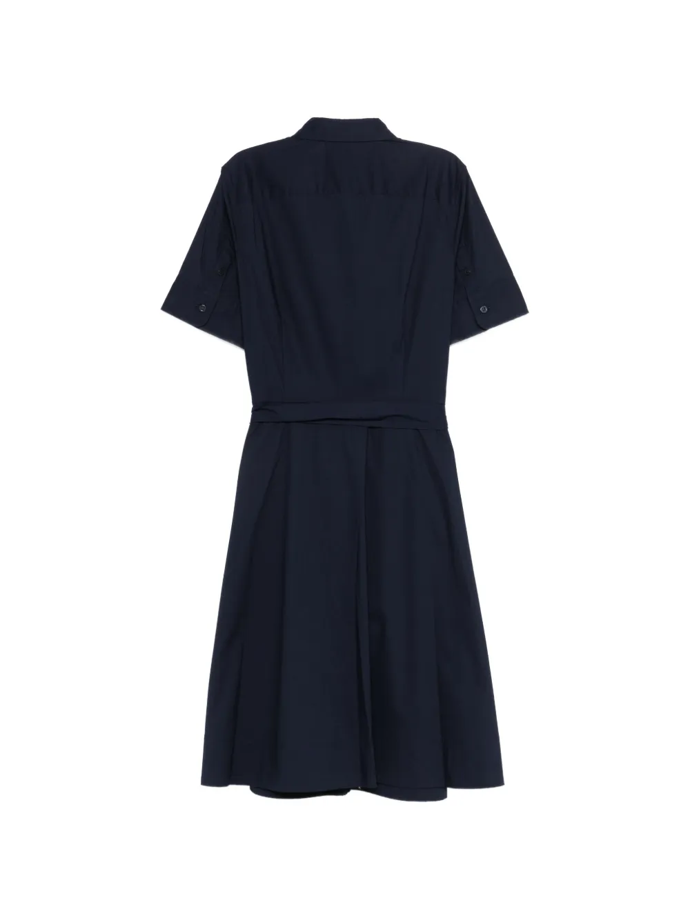 Lauren Ralph Lauren Midi-blousejurk met gestrikte taille Blauw