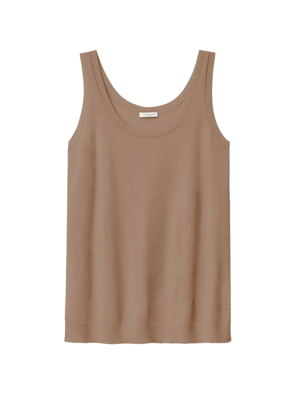 Lafayette 148 merino-wool tank top - Toni neutri