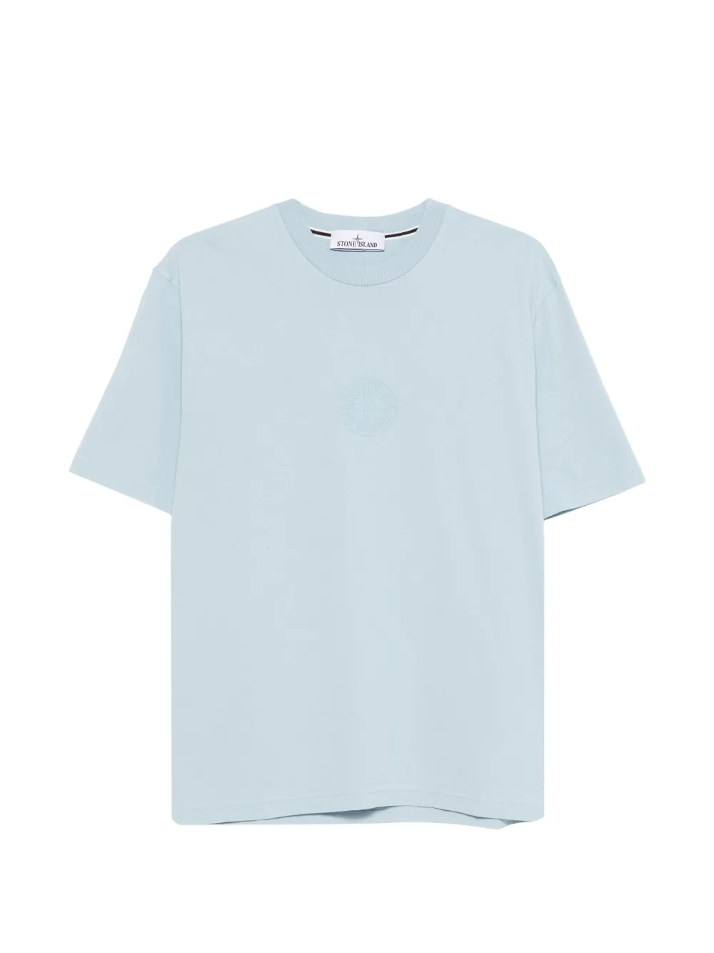 Stone Island logo T-shirt - Blau