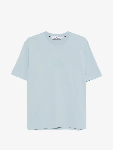 Stone Island T-shirt in cotone con logo
