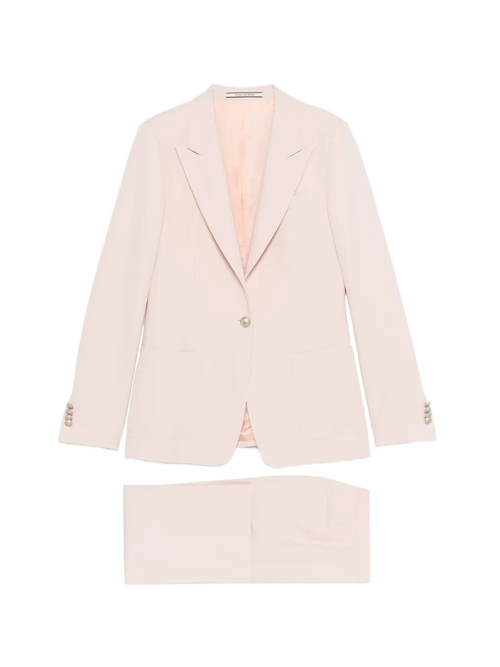 Tagliatore Parigi single-breasted notched-lapel suit - Rosa
